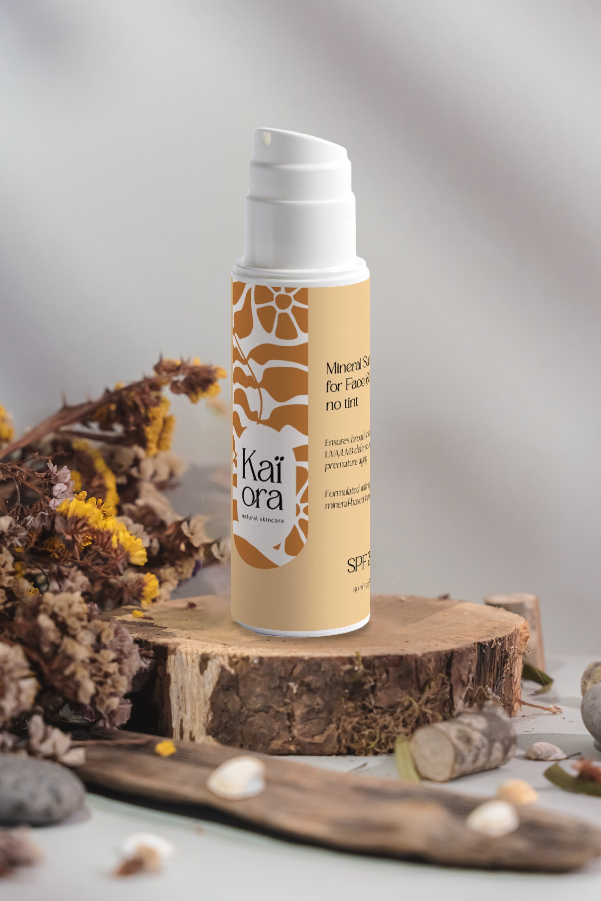 Mineral Sunscreen SPF30 for Face & Body, no tint 150 ml | 5.07 fl oz