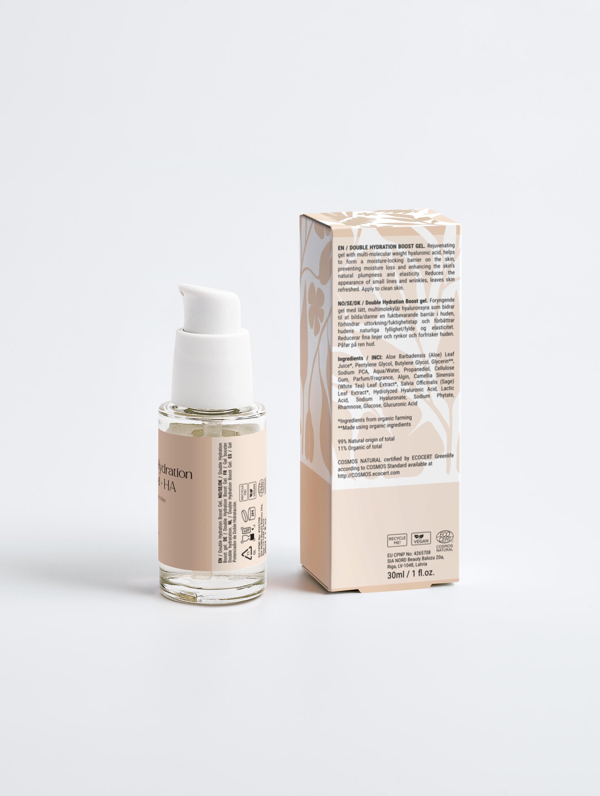 Double Hydration Boost Gel + HA  30 ml | 1.01 fl oz