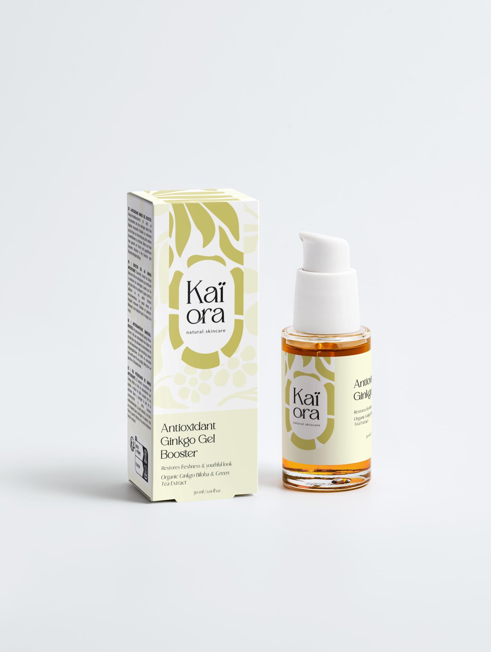 Antioxidant Ginkgo Gel Booster  30 ml | 1.01 fl oz