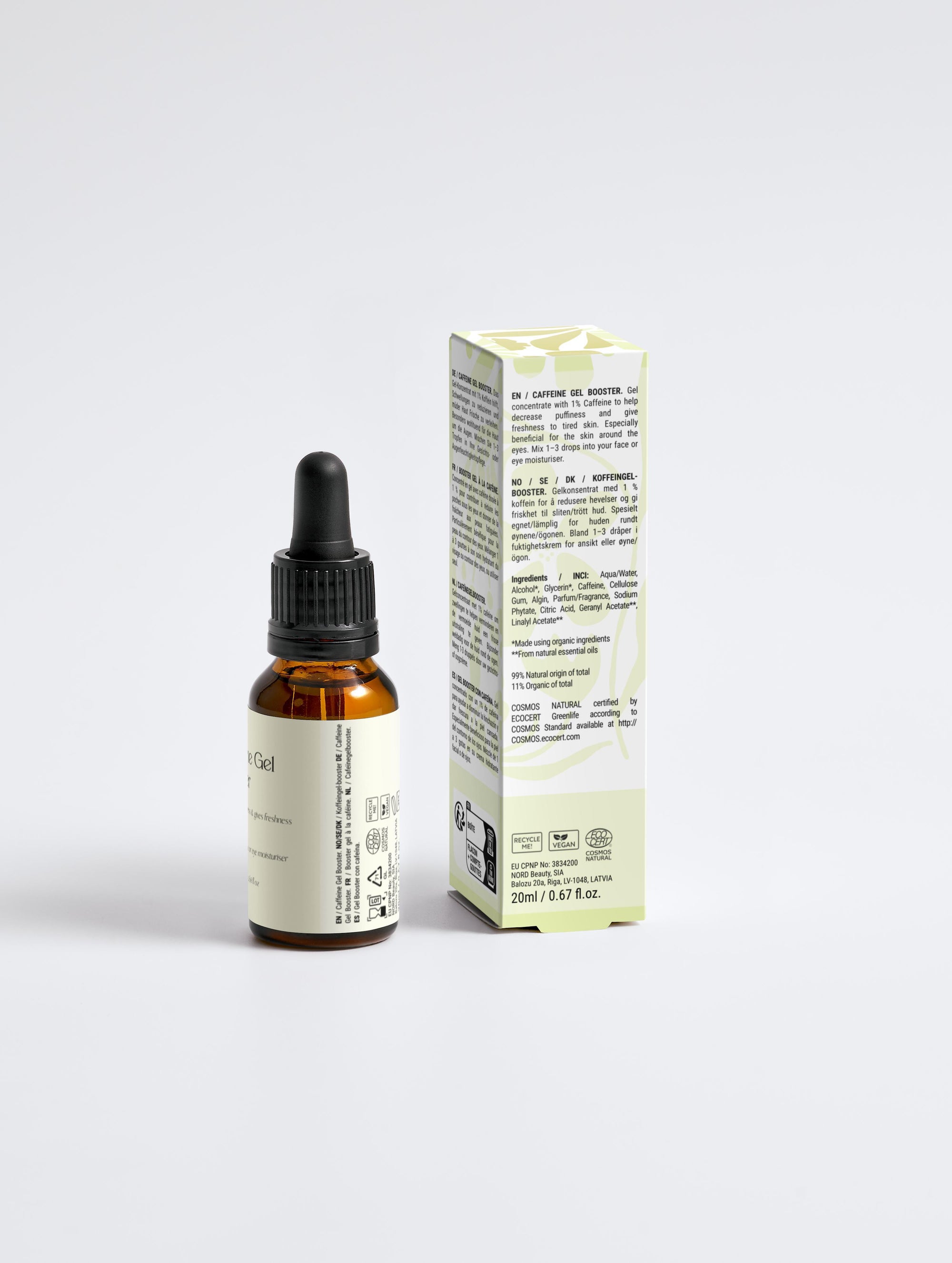 Caffeine Gel Booster, 20 ml | 0.68 fl oz