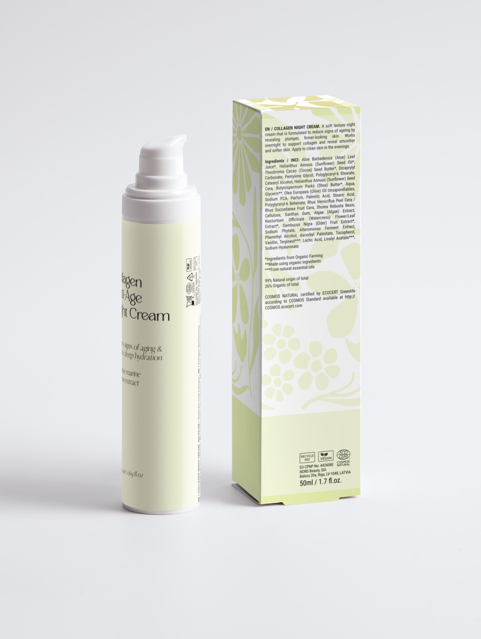Collagen Anti-Age Night Cream, 50 ml | 1.69 fl oz