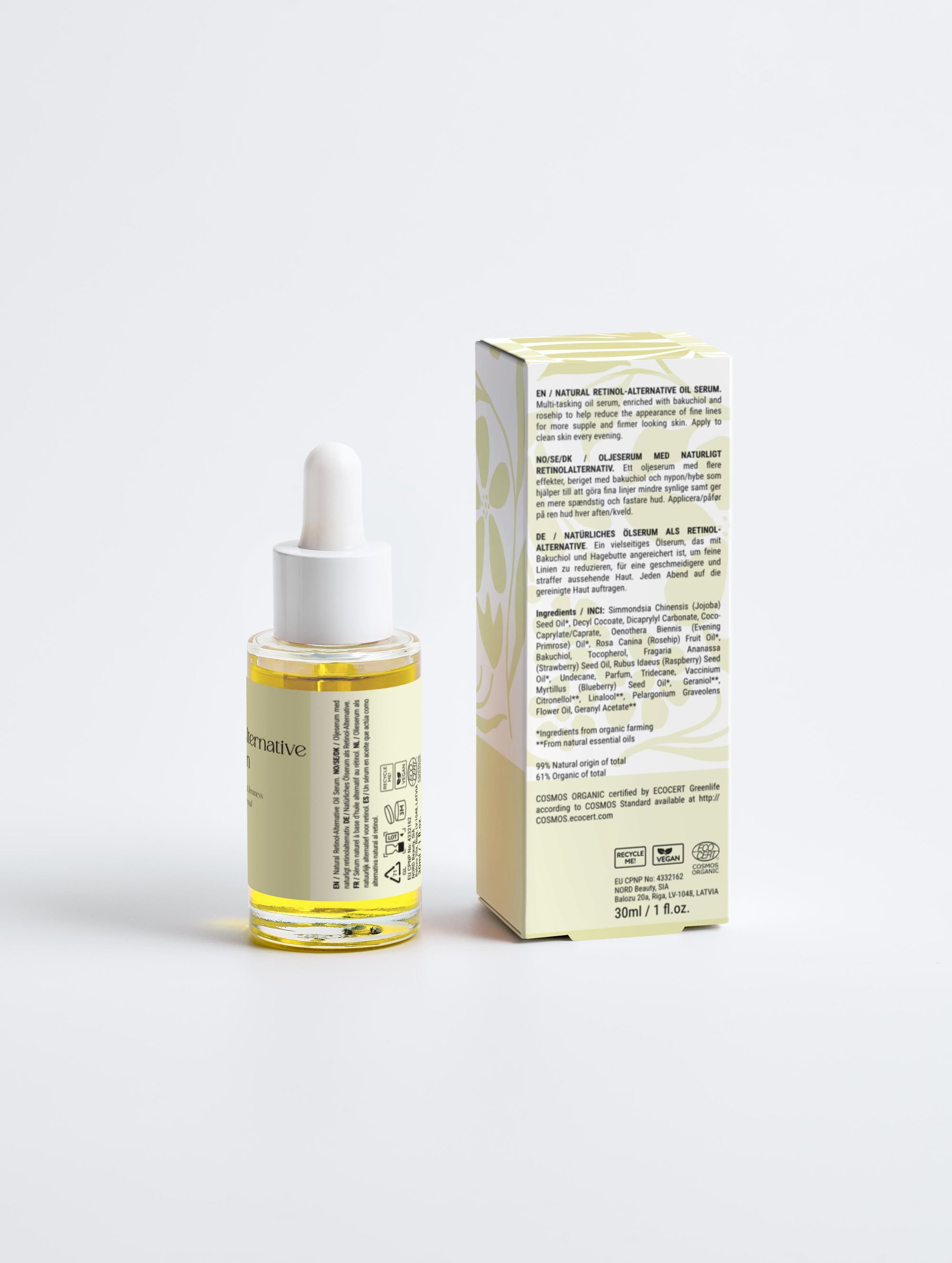 Natural Retinol Alternative Oil Serum  30 ml | 1.01 fl oz