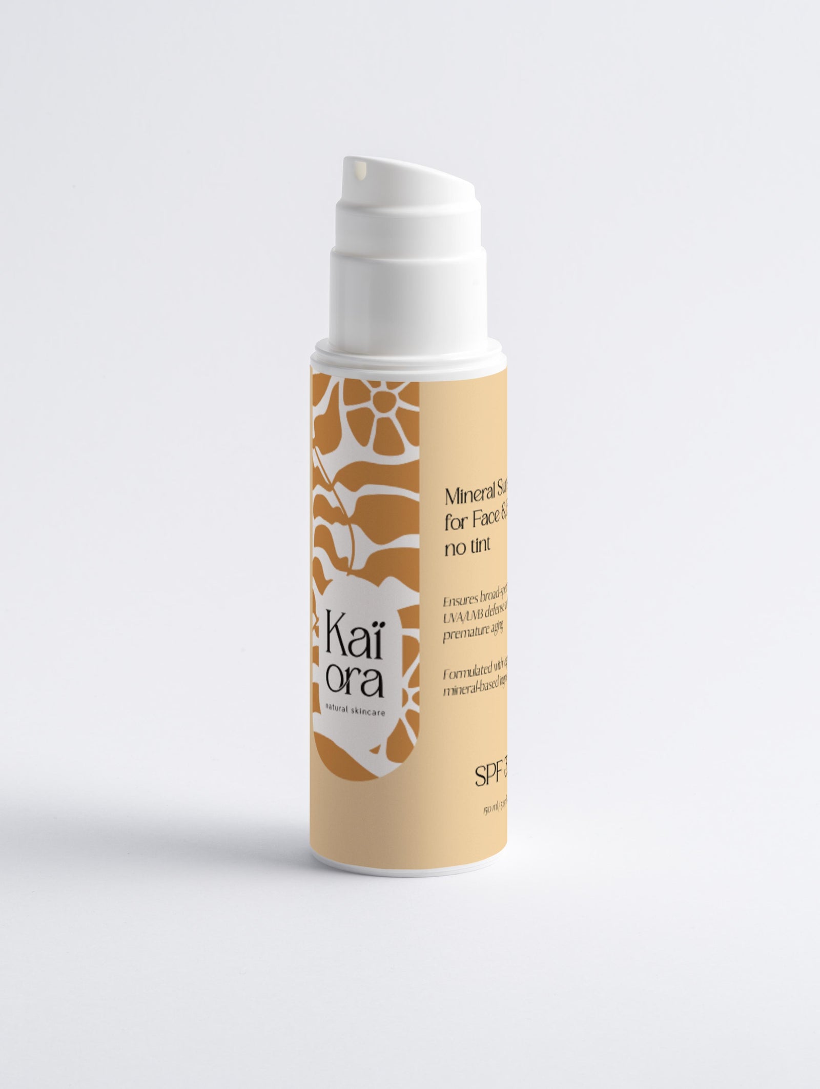 Mineral Sunscreen SPF30 for Face & Body, no tint 150 ml | 5.07 fl oz