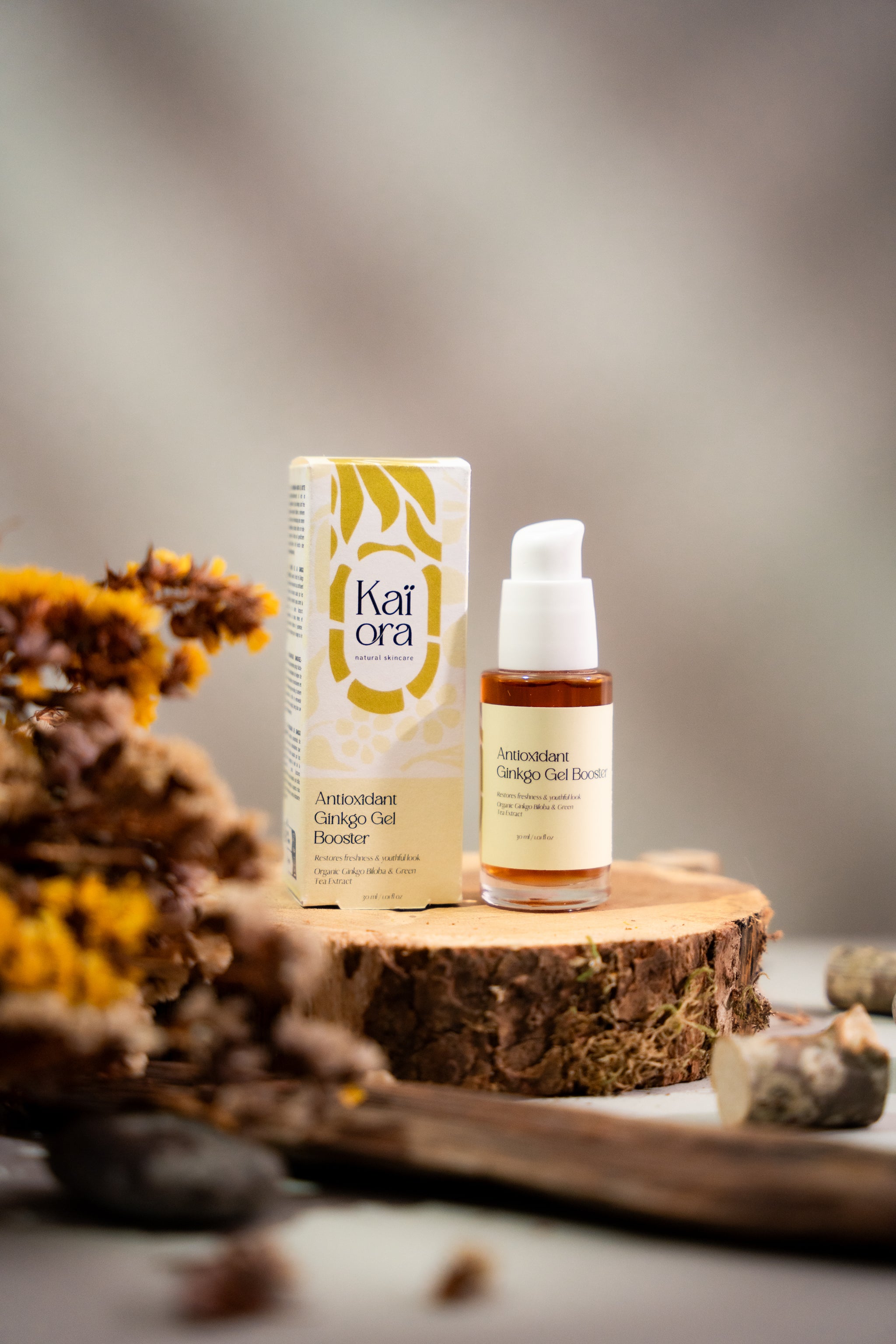 Antioxidant Ginkgo Gel Booster  30 ml | 1.01 fl oz
