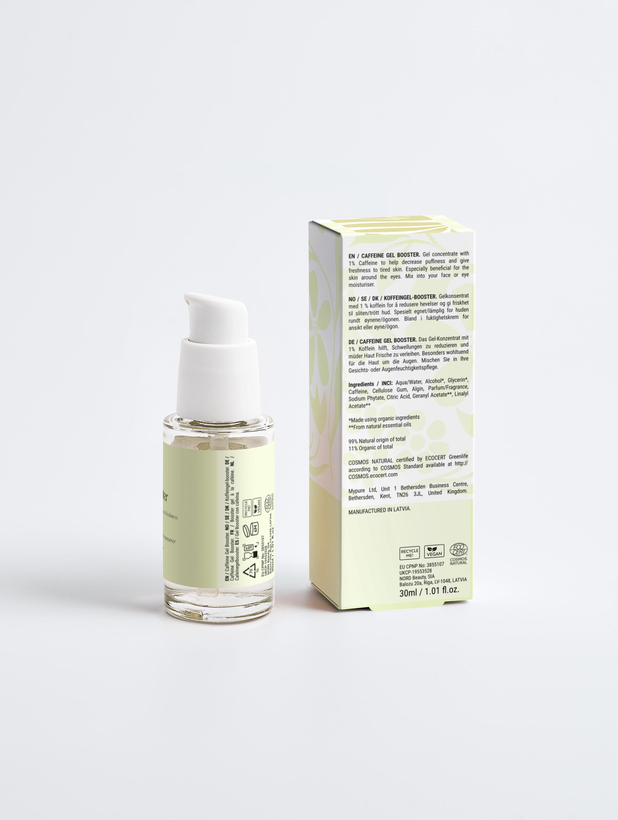 Caffeine Gel Booster  30 ml | 1.01 fl oz
