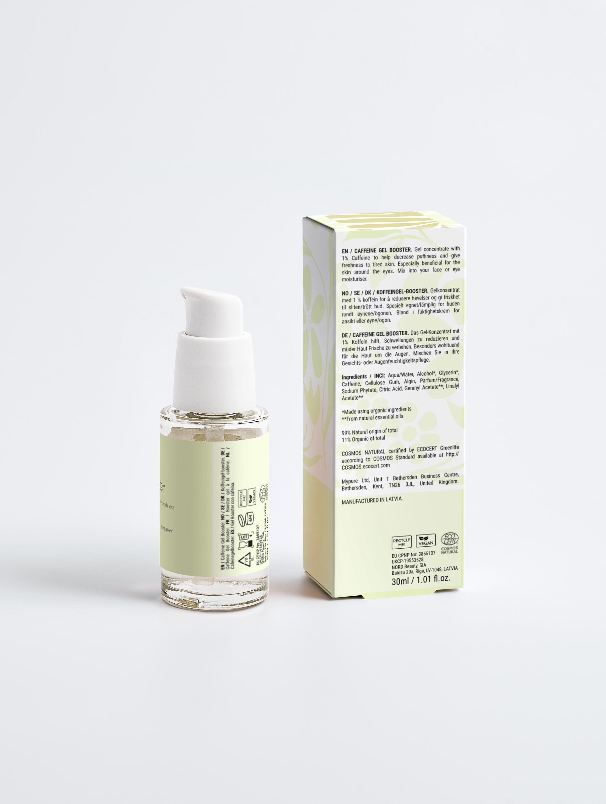 Caffeine Gel Booster  30 ml | 1.01 fl oz