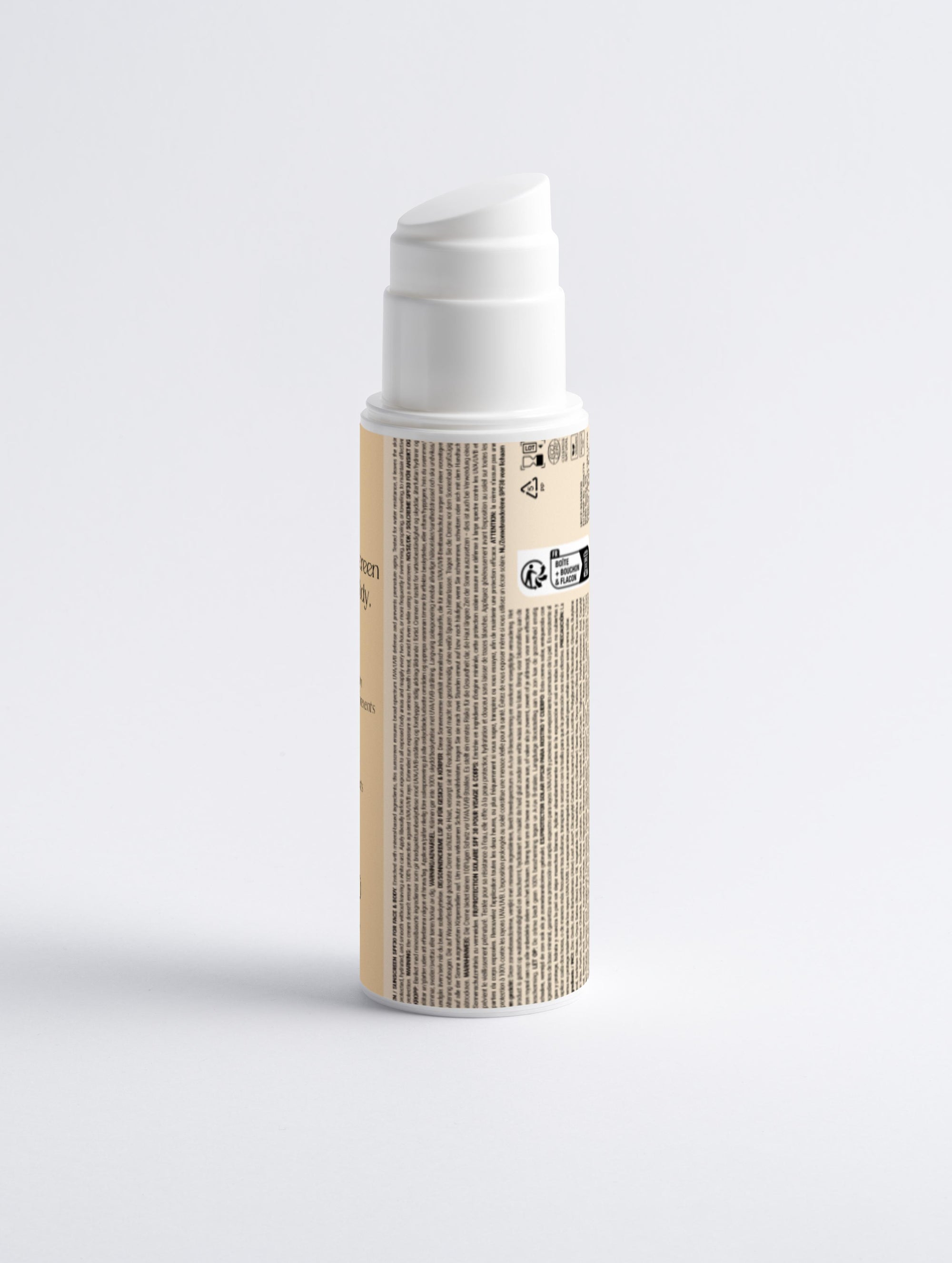Mineral Sunscreen SPF30 for Face & Body, no tint 150 ml | 5.07 fl oz