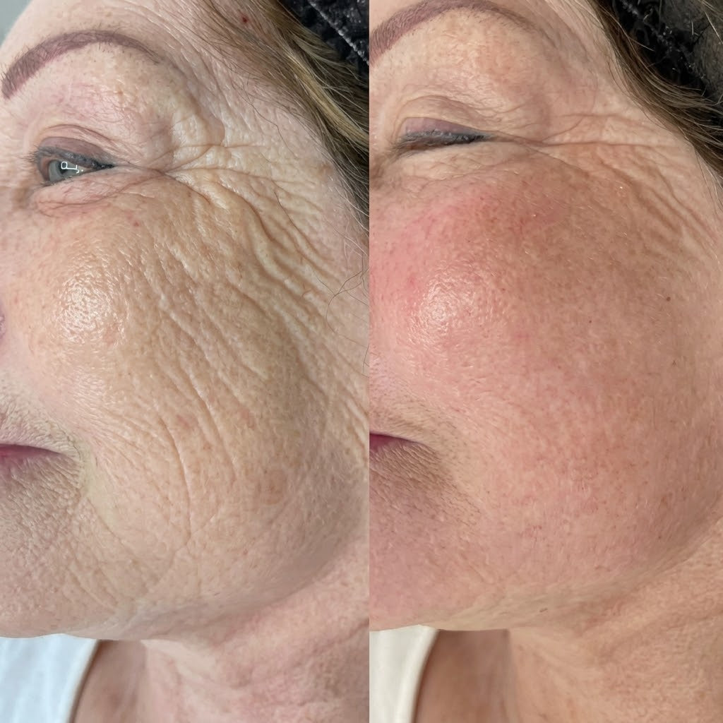 Clearer-looking complexion